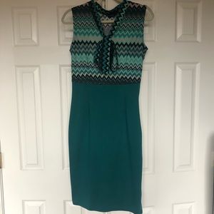 Sheath Chevron Dress